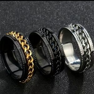 COPY - Men or womens 8mm stainless steel ring size ask if your size/color Is…
